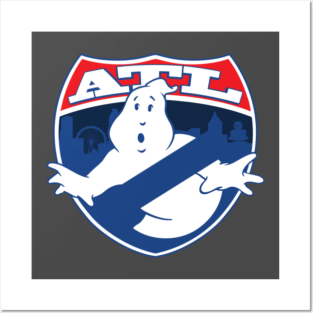 ATL Ghostbusters Stylized Logo Wall Art by ATLGhostbusters